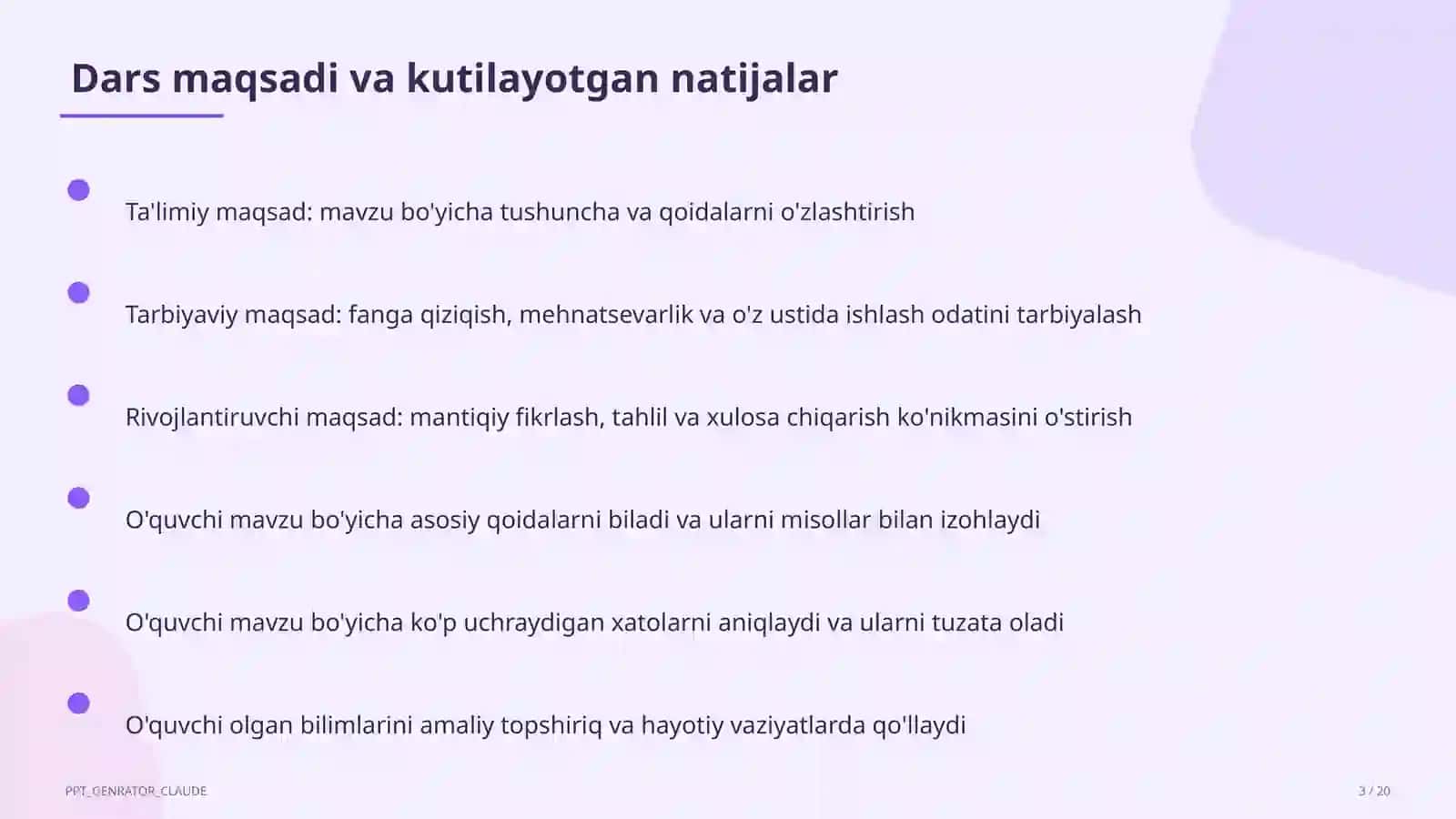 O'zbek tilining davlat tili sifatidagi mavqei (11-sinf) 3