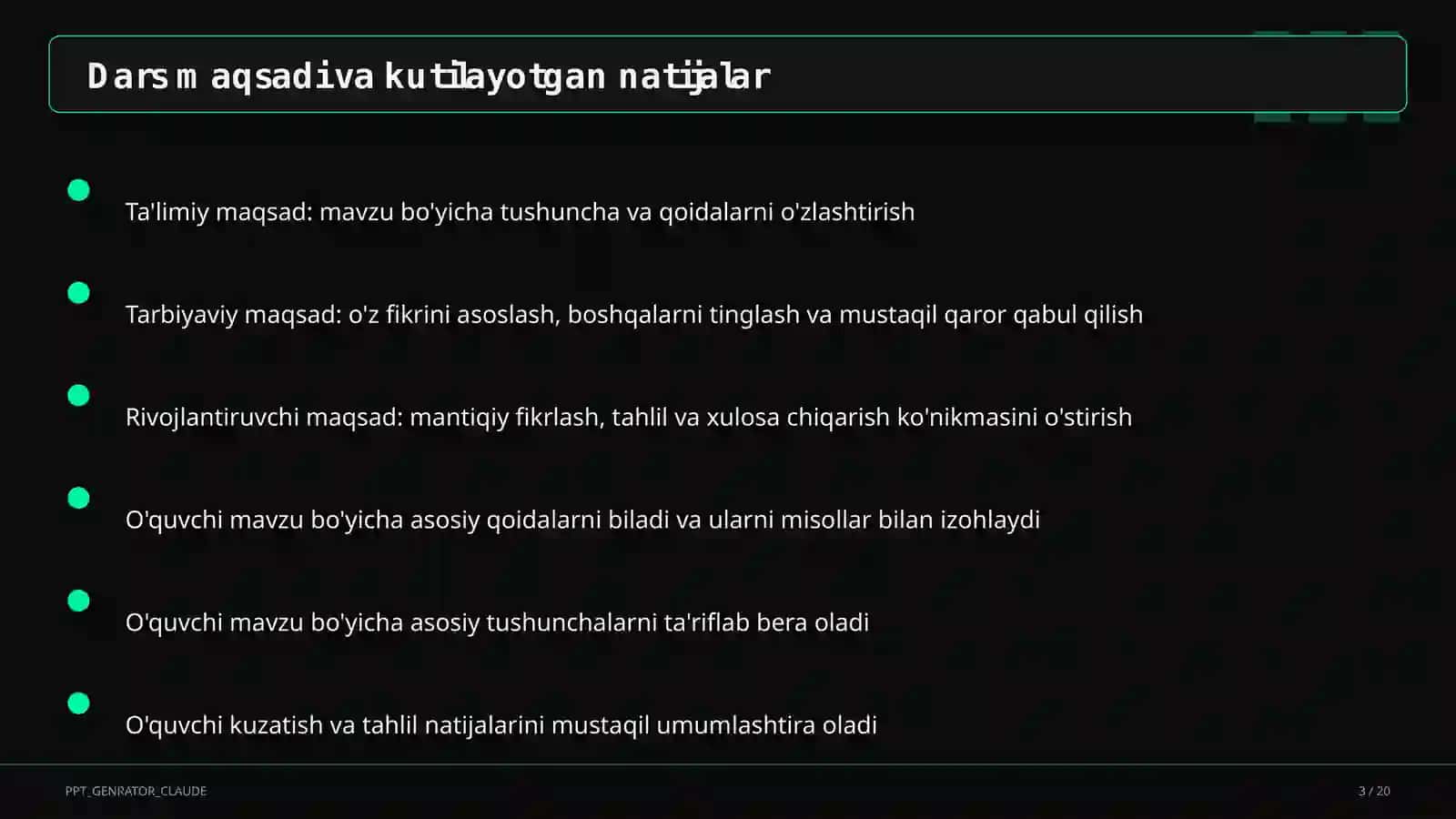 Universal ta'lim dizayni (UDL) 3