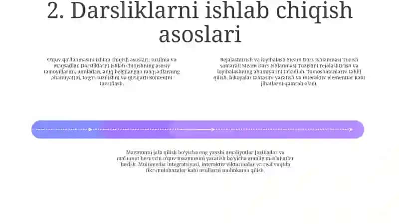 Steam Dars Ishlanmasi Tuzish 3