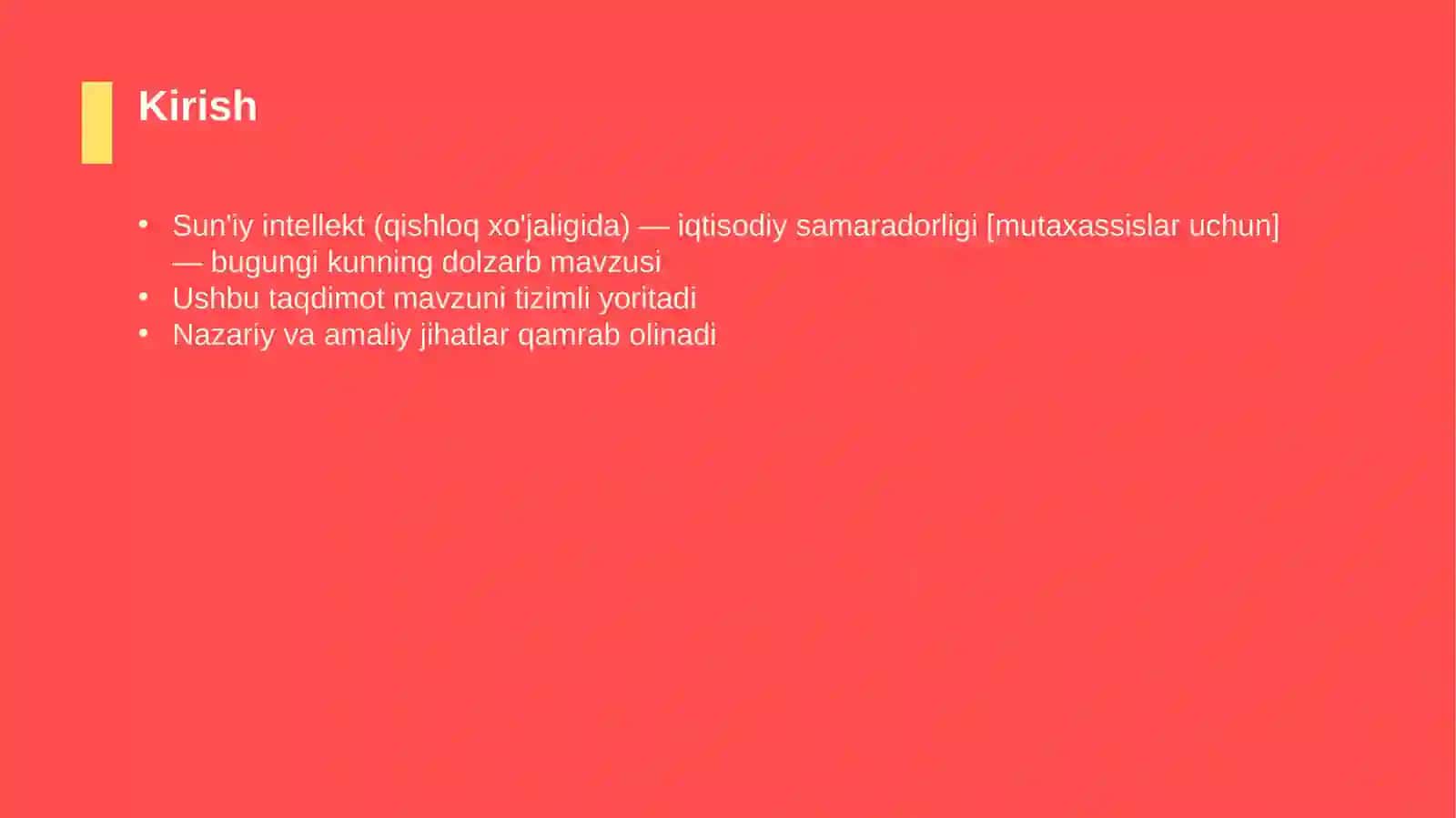 Sun'iy intellekt (qishloq xo'jaligida) — iqtisodiy samaradorligi [mutaxassislar uchun] 3