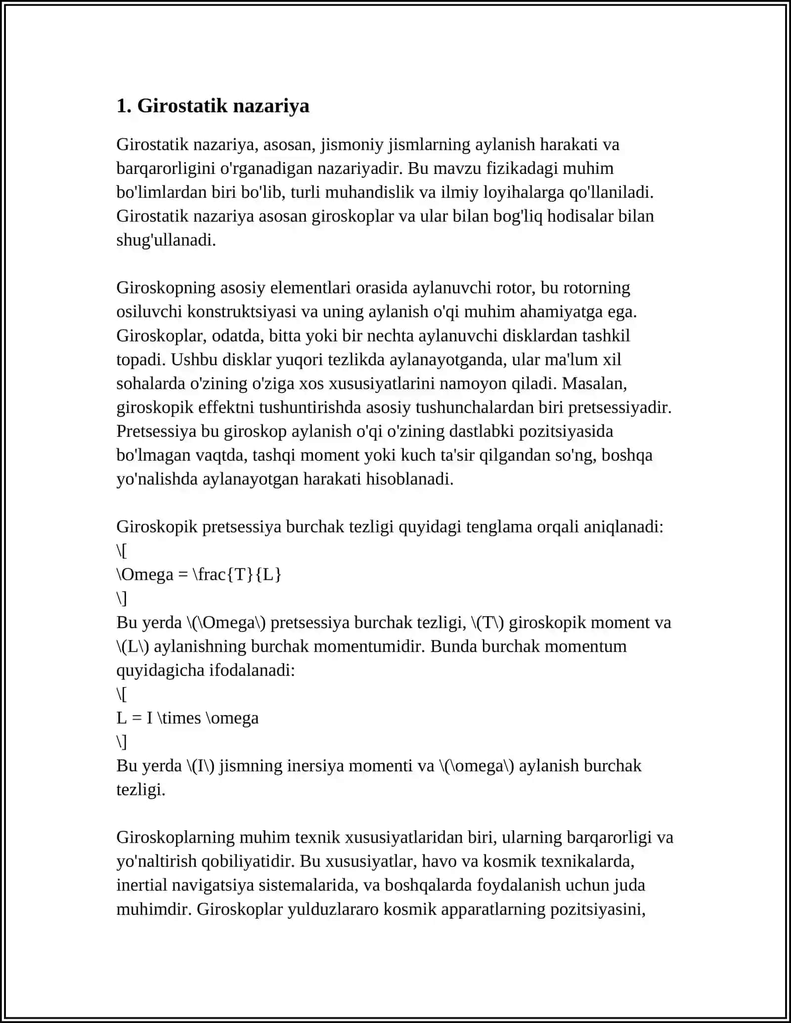 GIROSKOPLAR 3