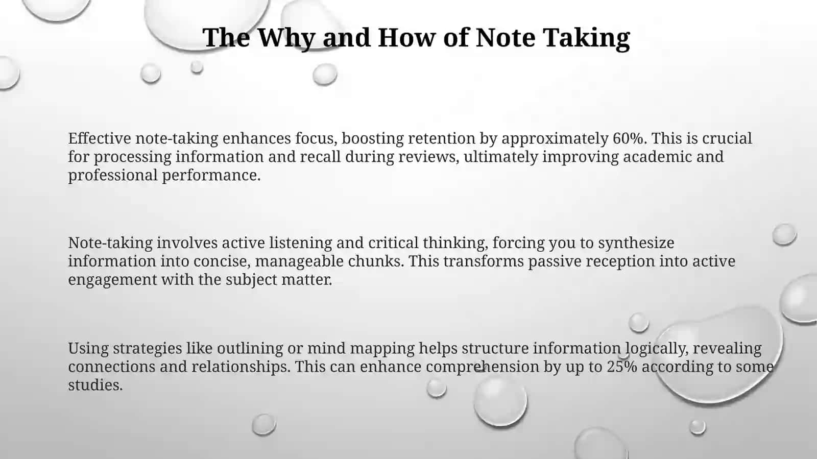 Unlocking the Power of Note-Taking: Strategies for Success 3