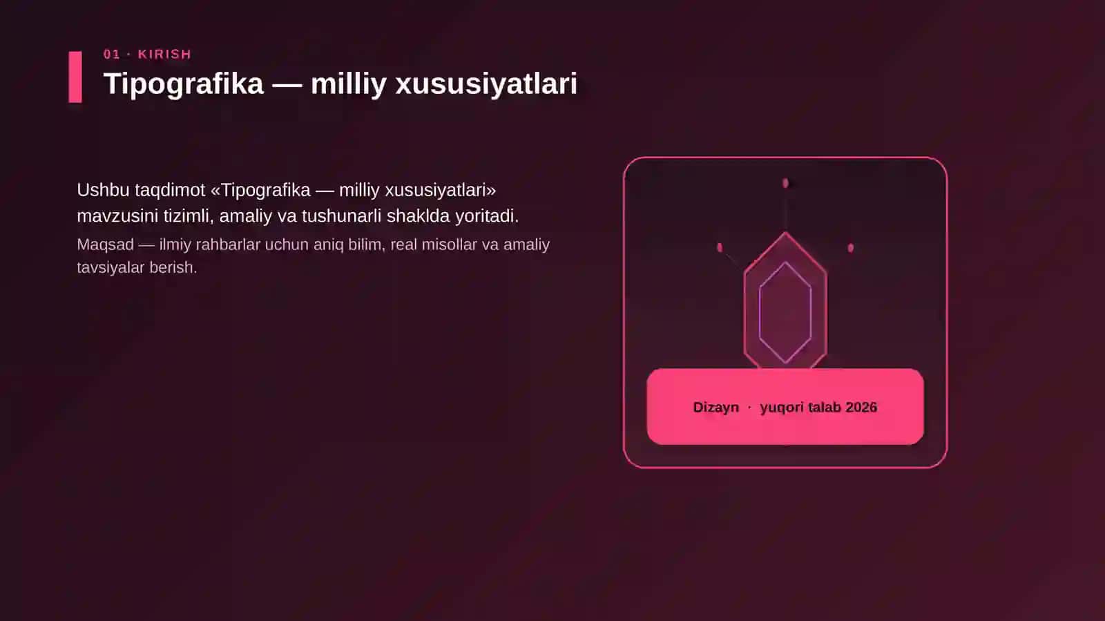 Tipografika — milliy xususiyatlari 3