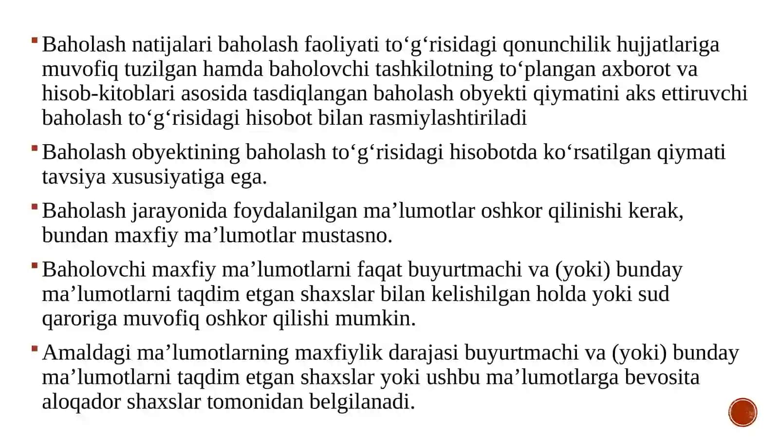 Baholash hisobotini tuzish tartibi 3