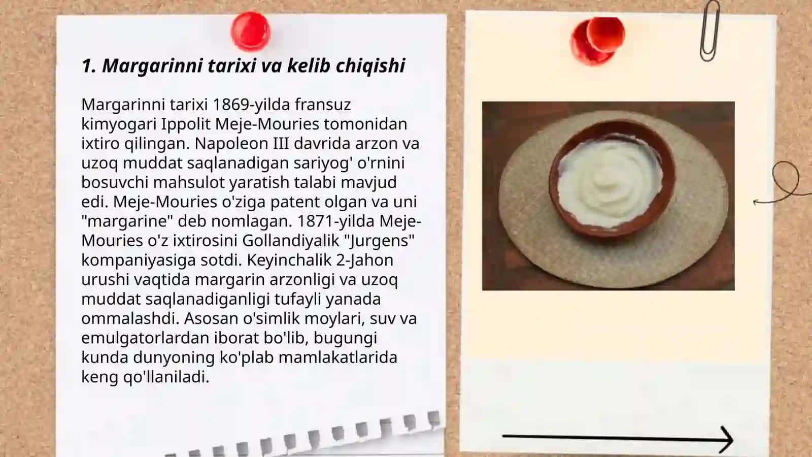Margarinni sifatini aniqlash 3