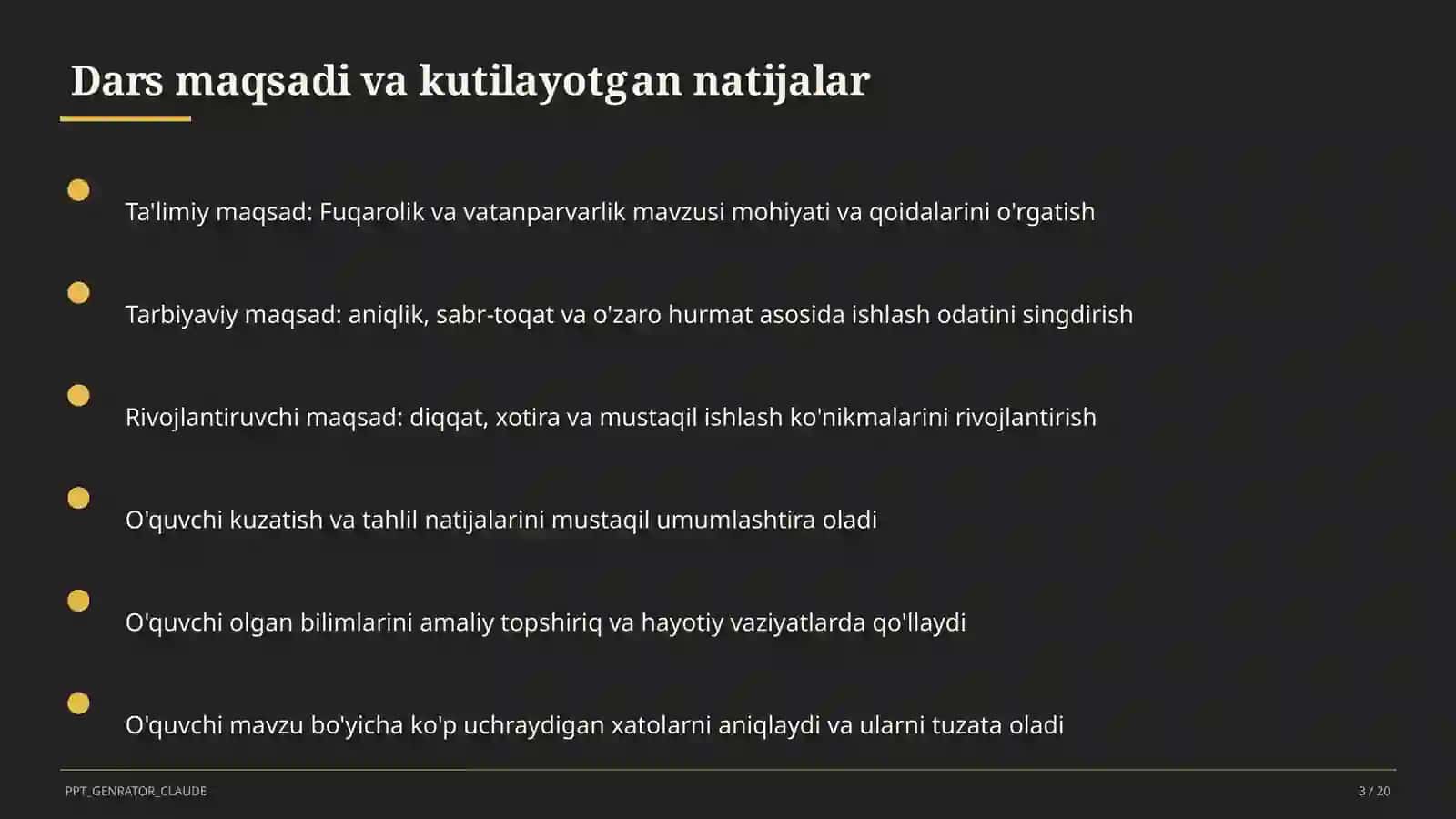 Fuqarolik va vatanparvarlik (8-sinf) 3