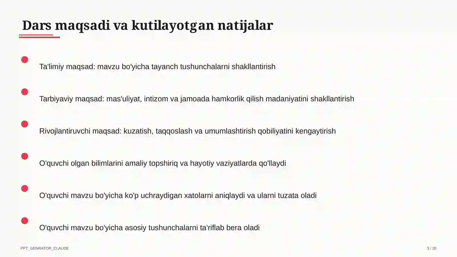 Dars materiallari tayyorlash 3