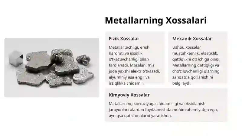 Metallar va qotishmalar 3