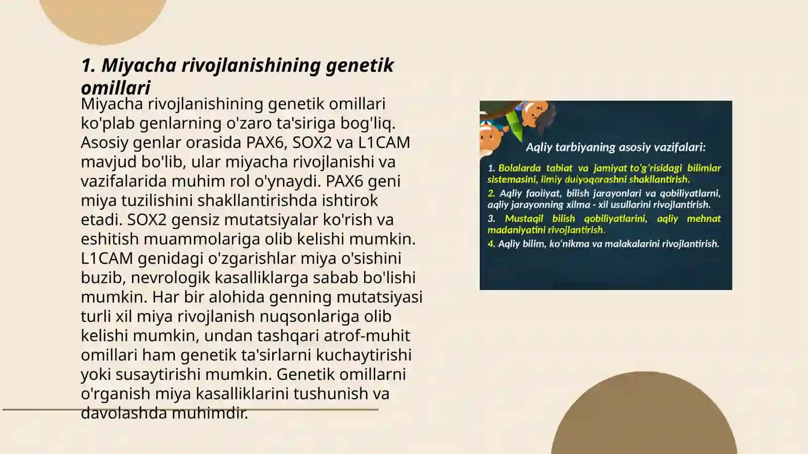 Miyacha rivojlanish anomoliyalari 3