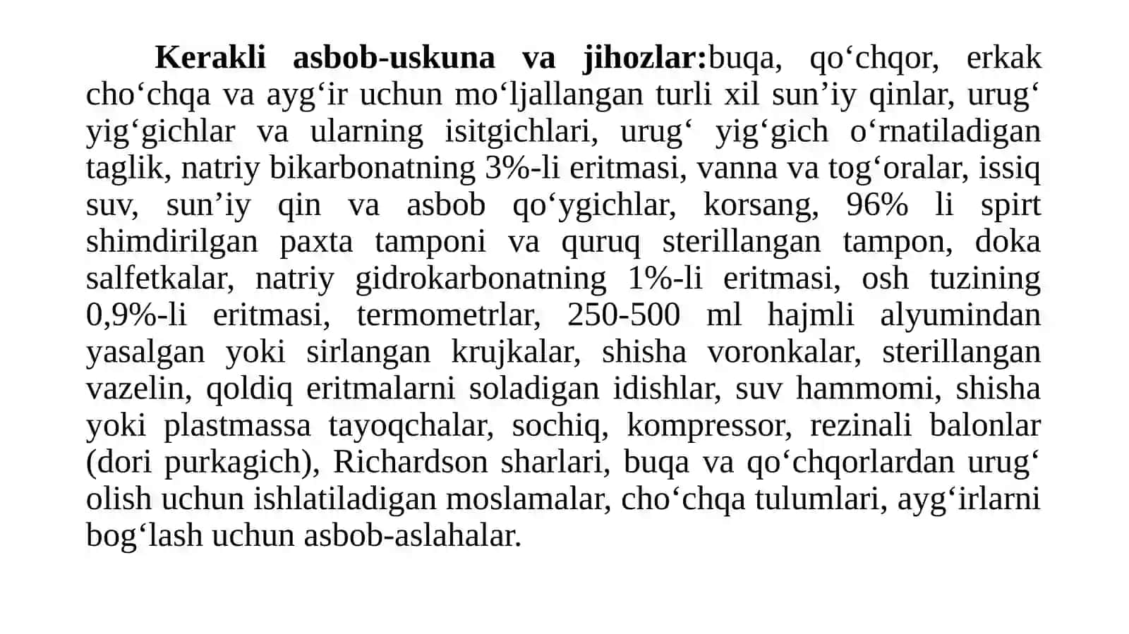 Sperma olish usullari 3