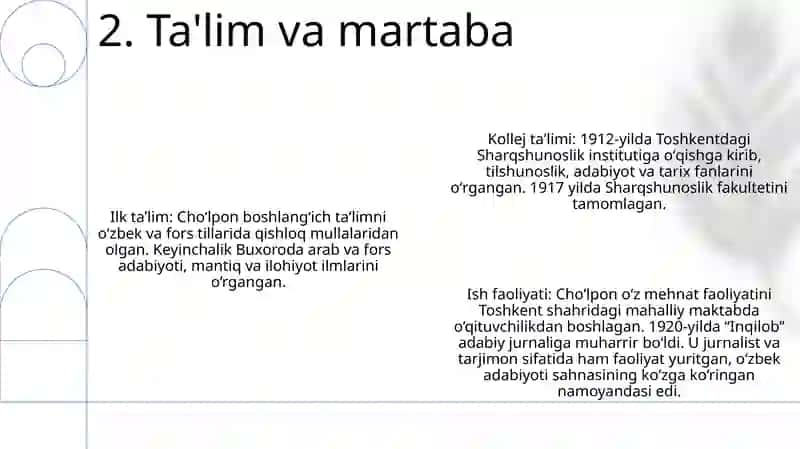 Abdulhamid O'G'Li Cho'Lpon 3