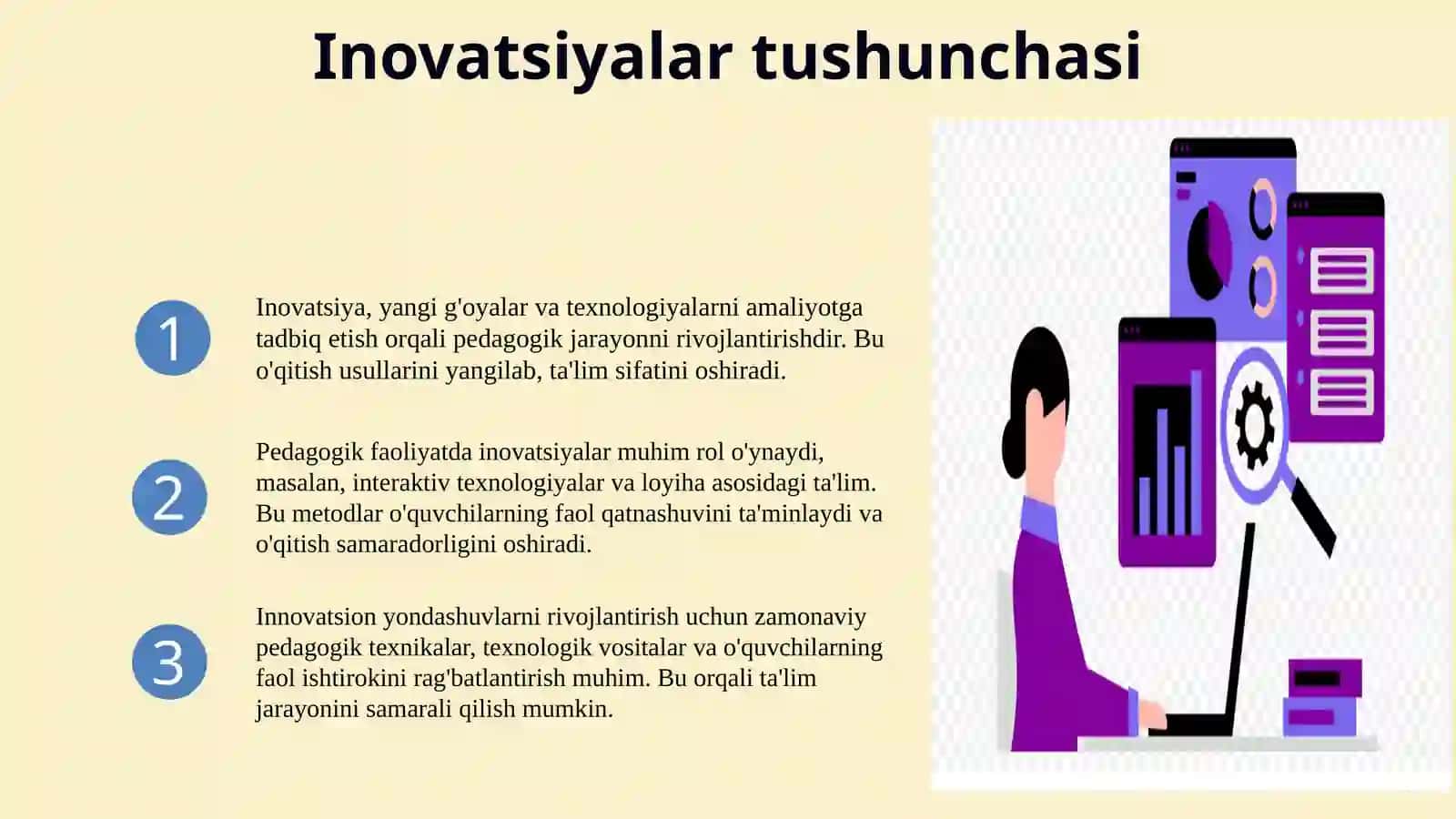 Pedagogik faoliyatda inovatsiyalar 3