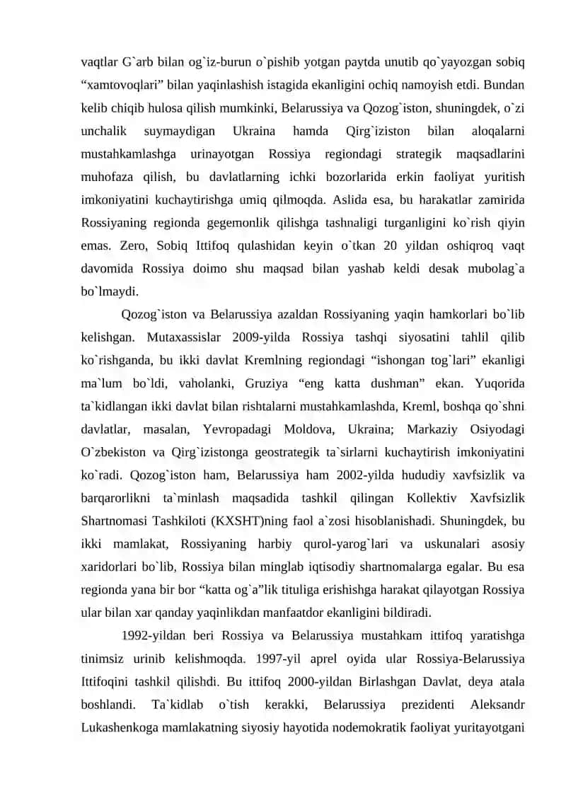 XXI ASR BOSHLARIDA ROSSIYA VA YEVROPA ITTIFOQI MUNOSABATLARI 3