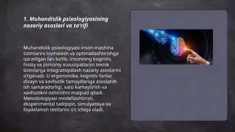 Muhandislik psixologiyasining tamoyillari va metodologik asoslari 3