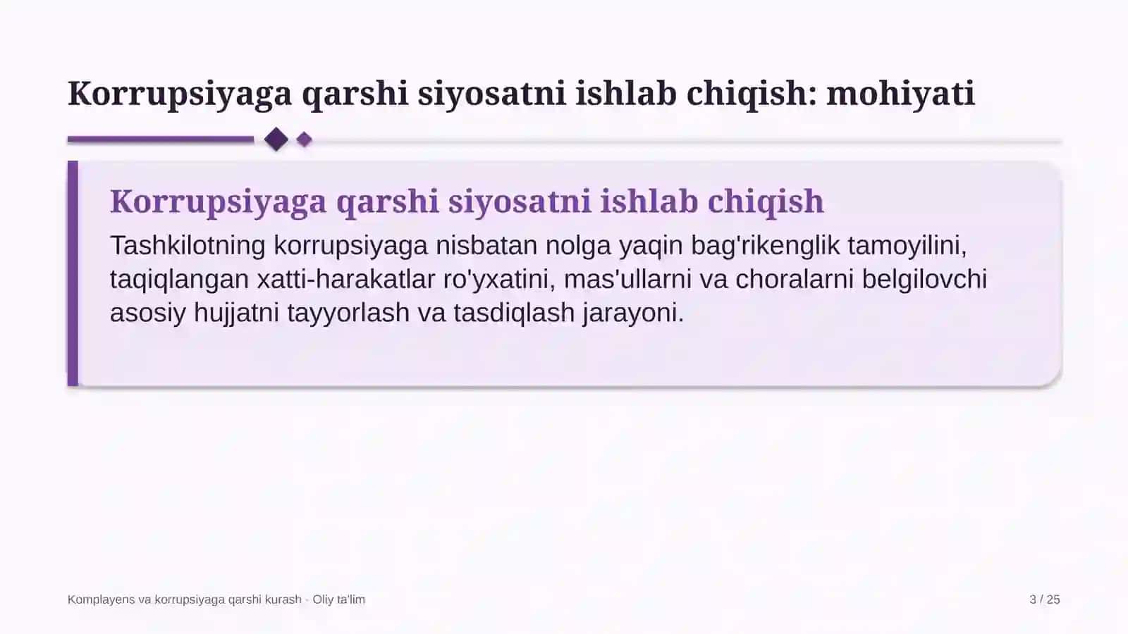 mikromoliya tashkilotlarida korrupsiyaga qarshi siyosatni ishlab chiqish 8959 3