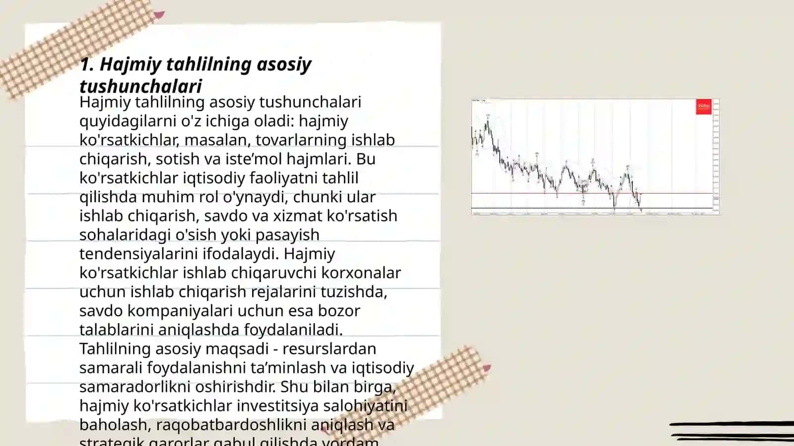 Hajmiy tahlilning asosiy tushunchalari 3