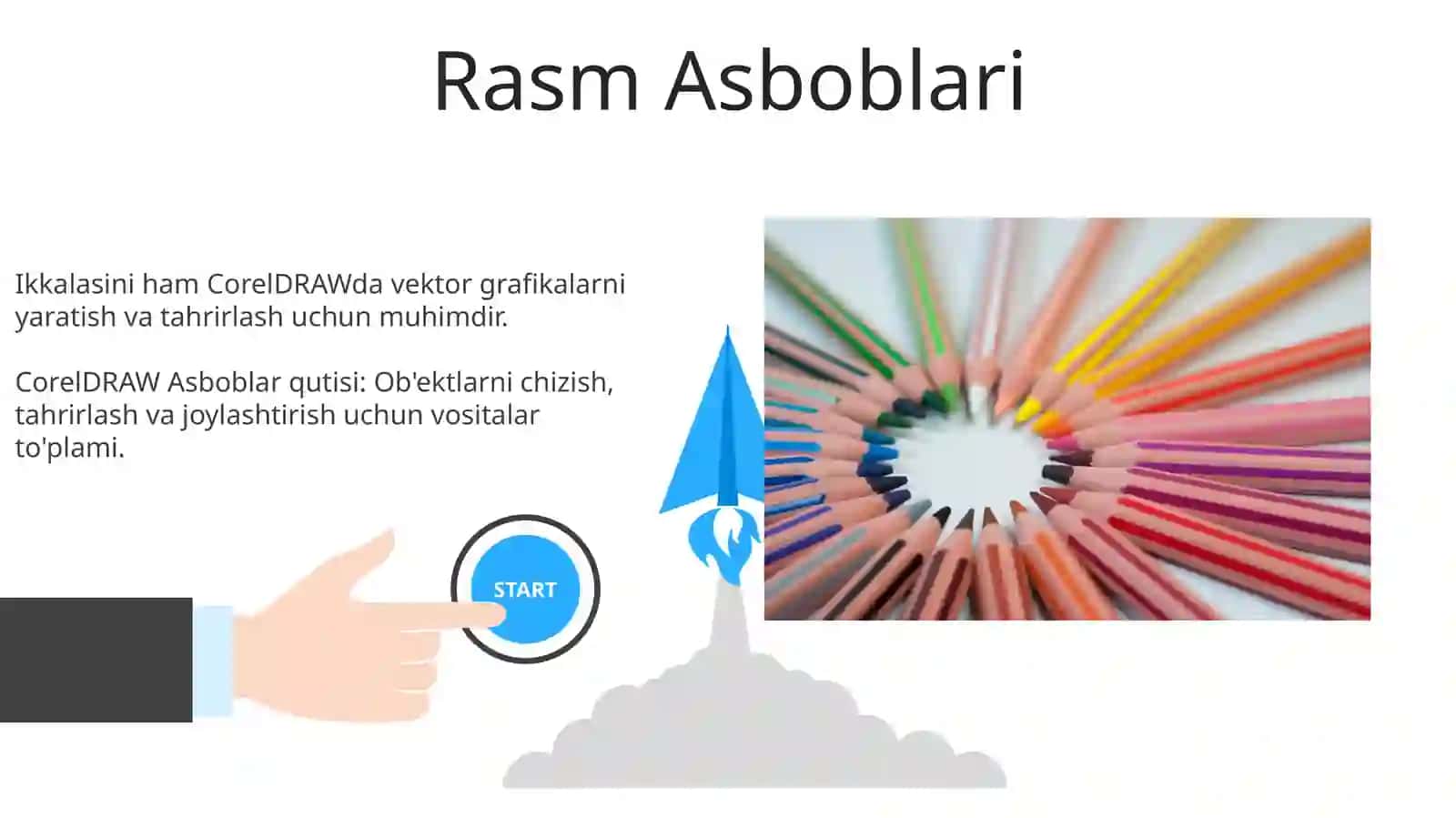 CorelDraw asboblar paneli 3