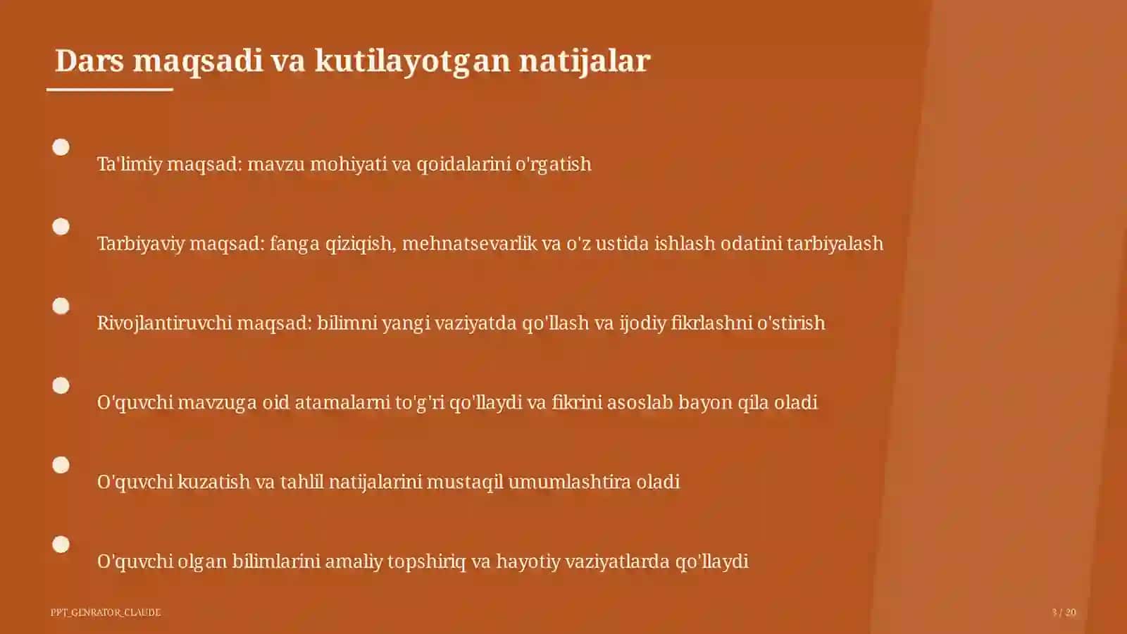 O'nli kasrlarni ko'paytirish va bo'lish (5-sinf) 3