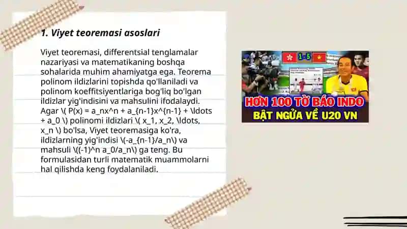 Viyet teormasi 3