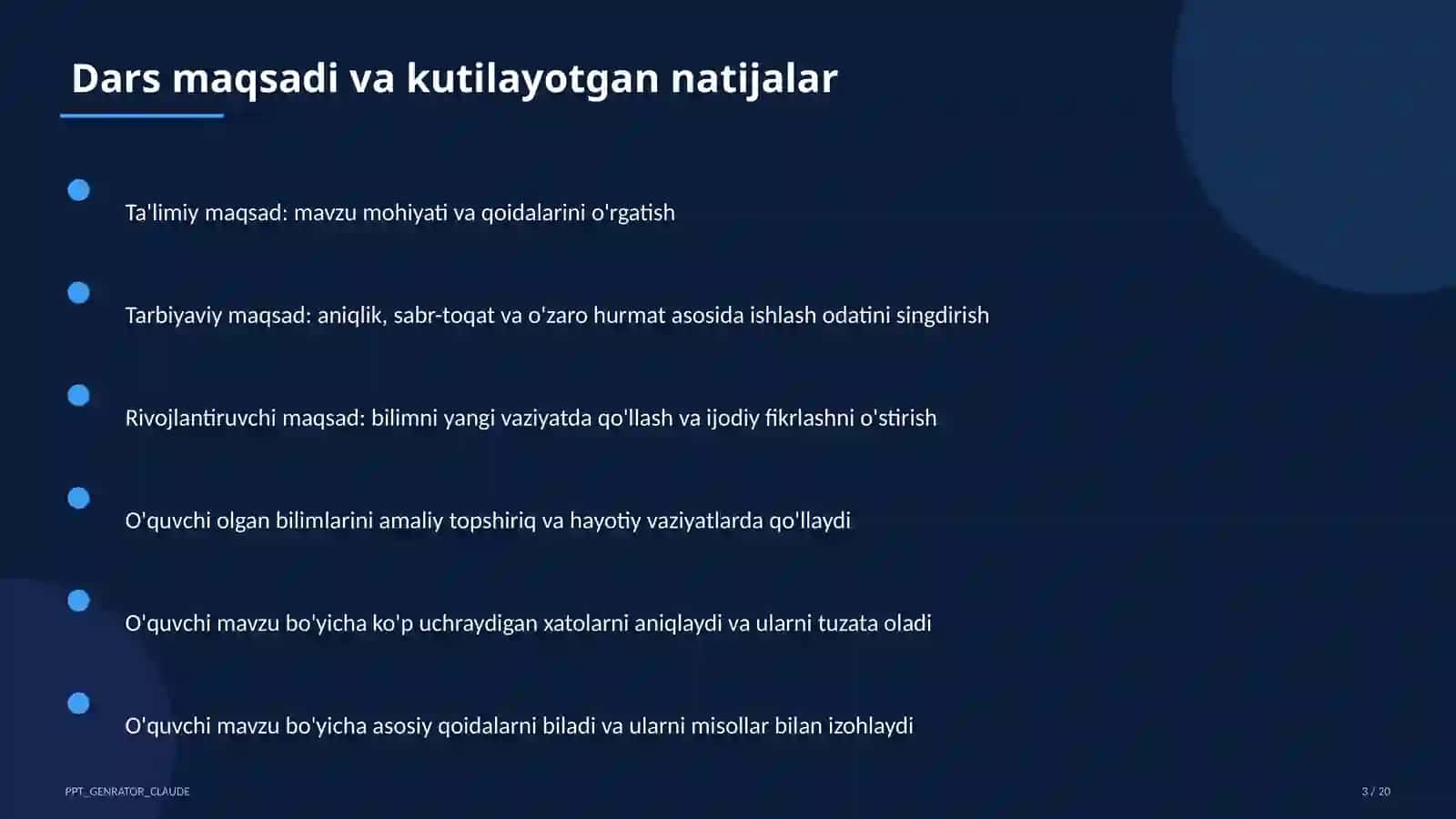 Uy hayvonlari va yovvoyi hayvonlar (1-sinf) 3