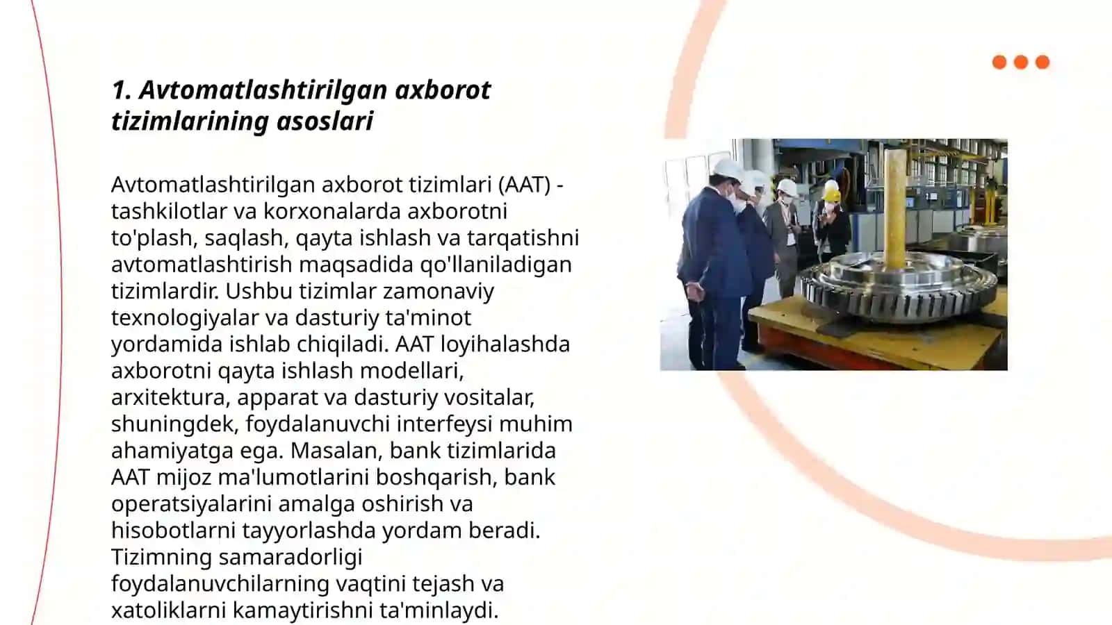 Ekonomikada avtomatlashtirilgan axborot tizimlari 3