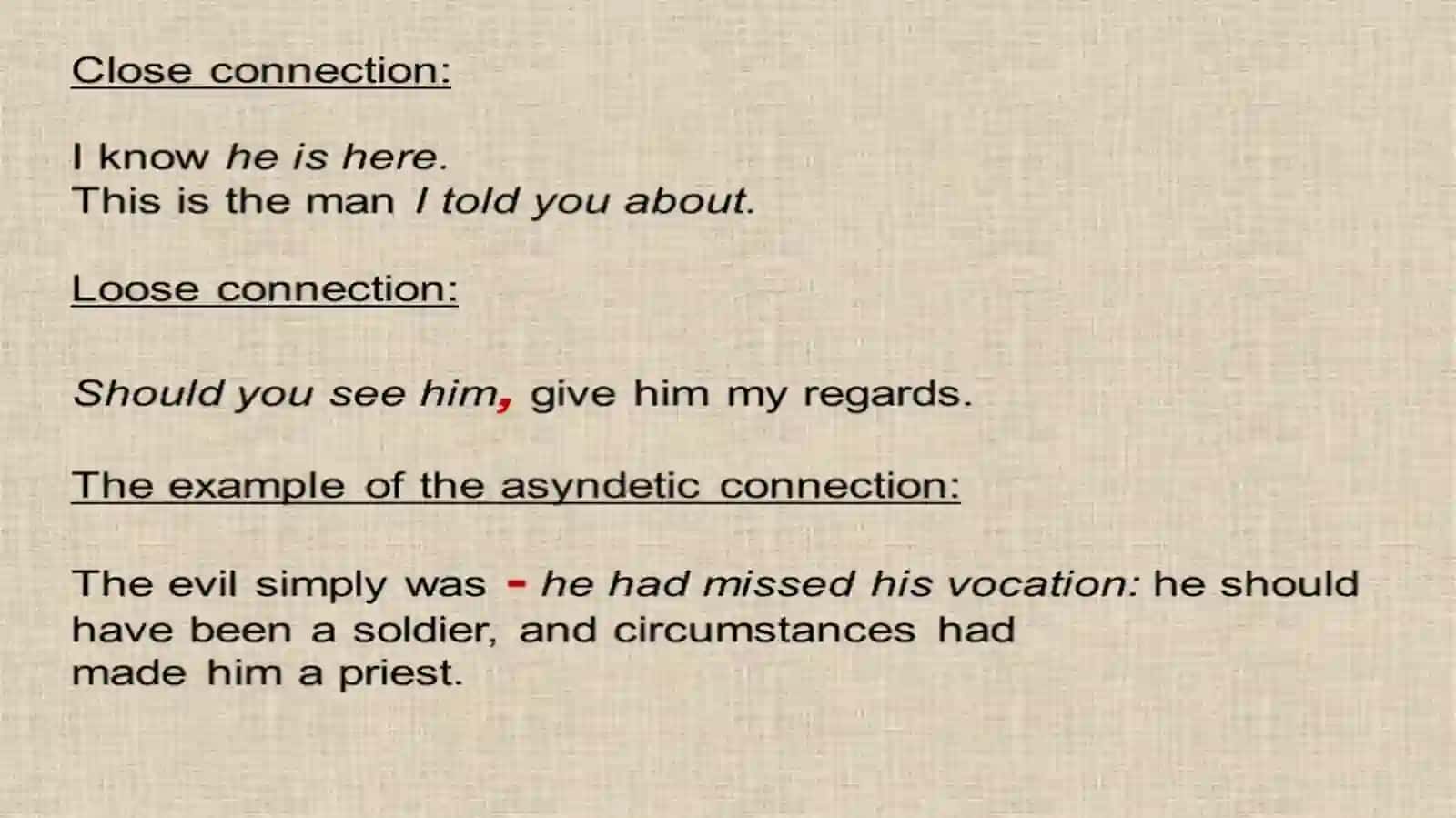 Lecture 8The complex sentence 3