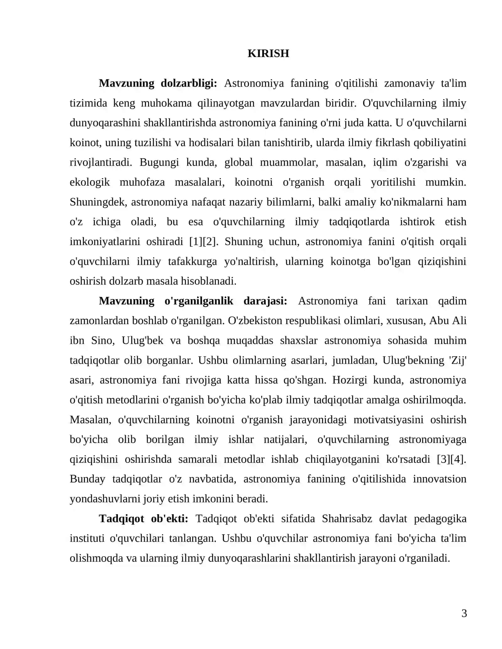 Astronomiya O'qitishda o'quvchilarning ilmiy dunyoqаrаshlarini shakllantirish 3
