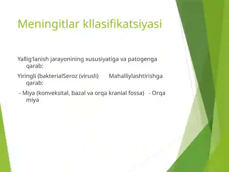 Nerv sistemasining infeksion kasalliklari 3