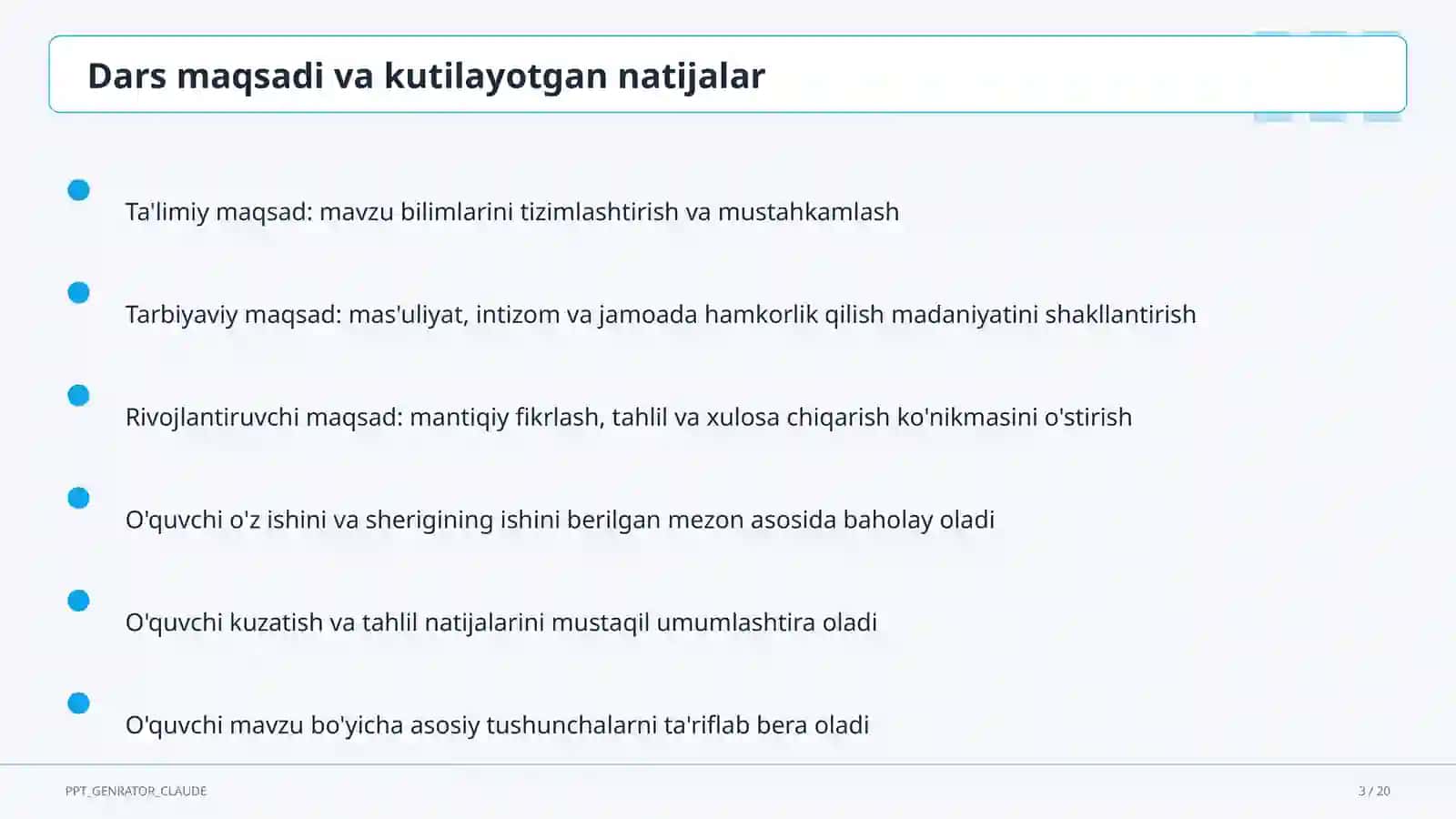 TIMSS va tabiiy fanlar savodxonligi 3
