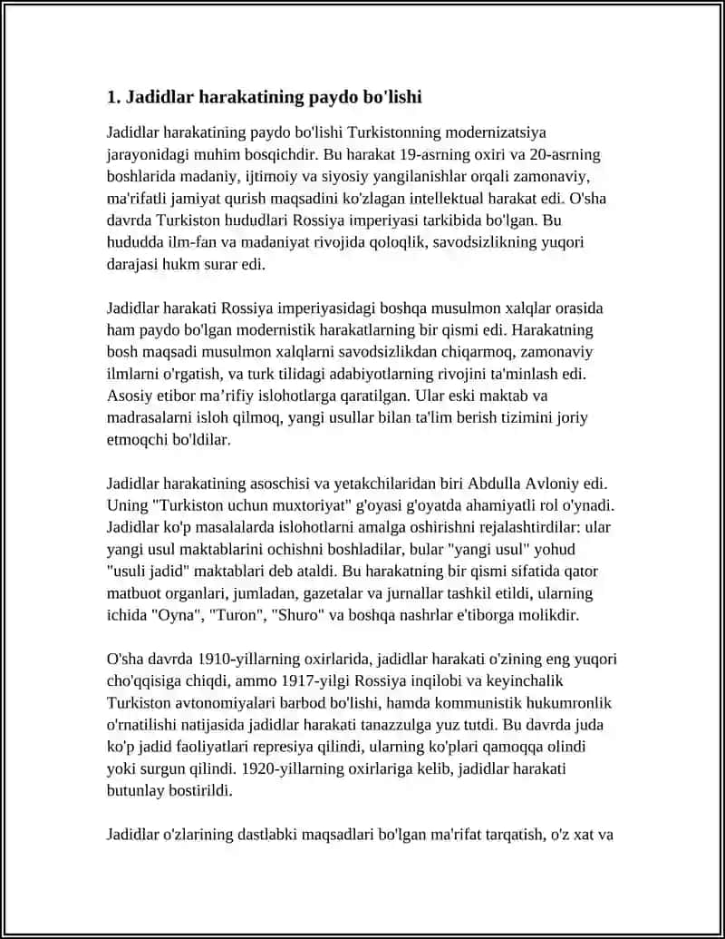 Jadidlar Harakati 3