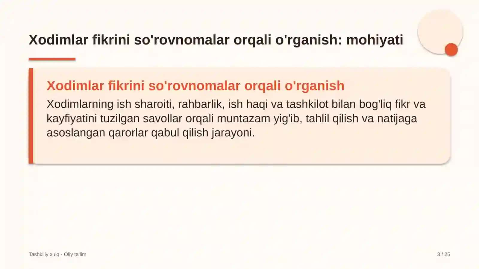 reklama agentliklarida xodimlar fikrini so'rovnomalar orqali o'rganish 4786 3
