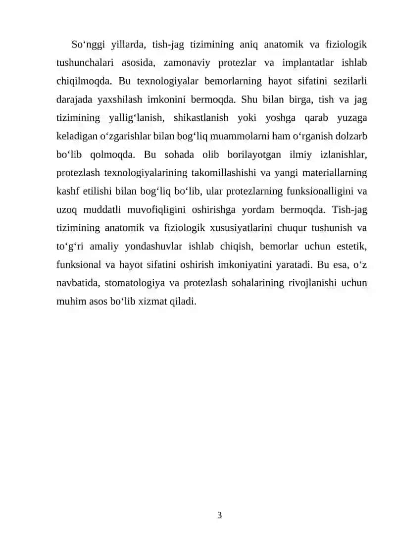Tish-jag tizimi anatomiyasi va fiziologiyasi 3