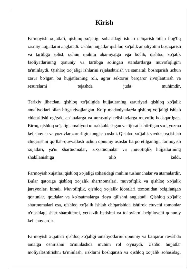 Farmoyish xujatlari va raqamli texnologiyalar 3