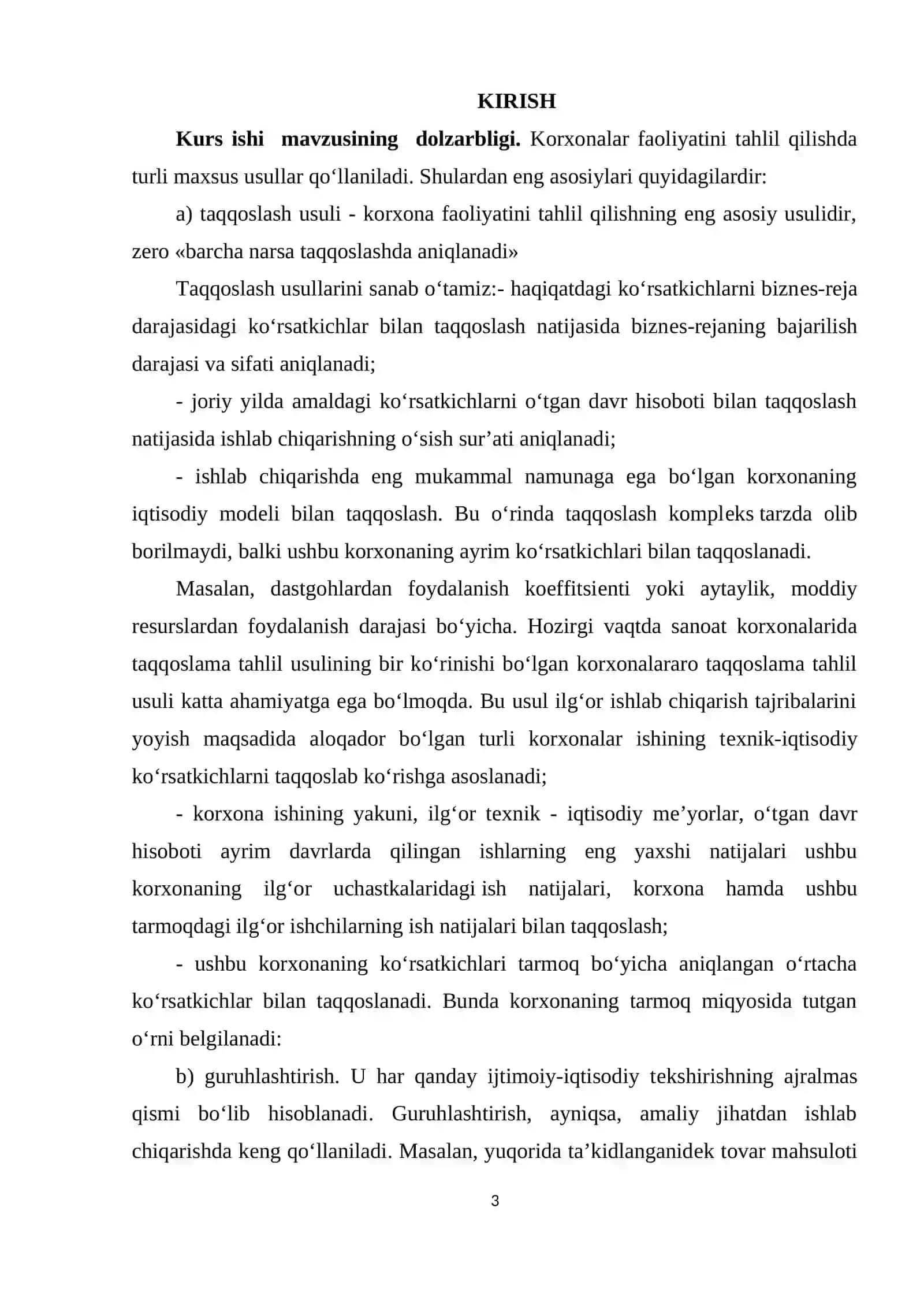 KORXONALAR FAOLIYATINI DAVLAT TOMONIDAN TARTIBGA SOLISH VA QOʻLLAB-QUVVATLASH 3