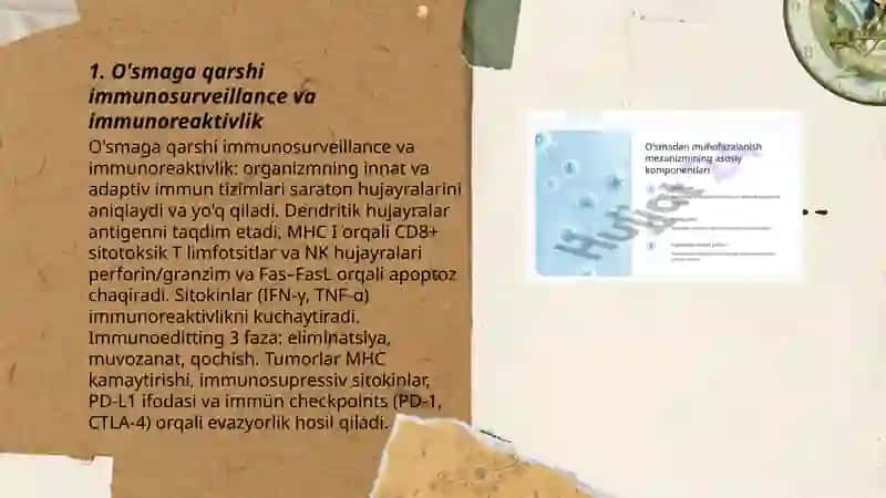 O'smadan muhofozalanishning immune mexanizmlari 3