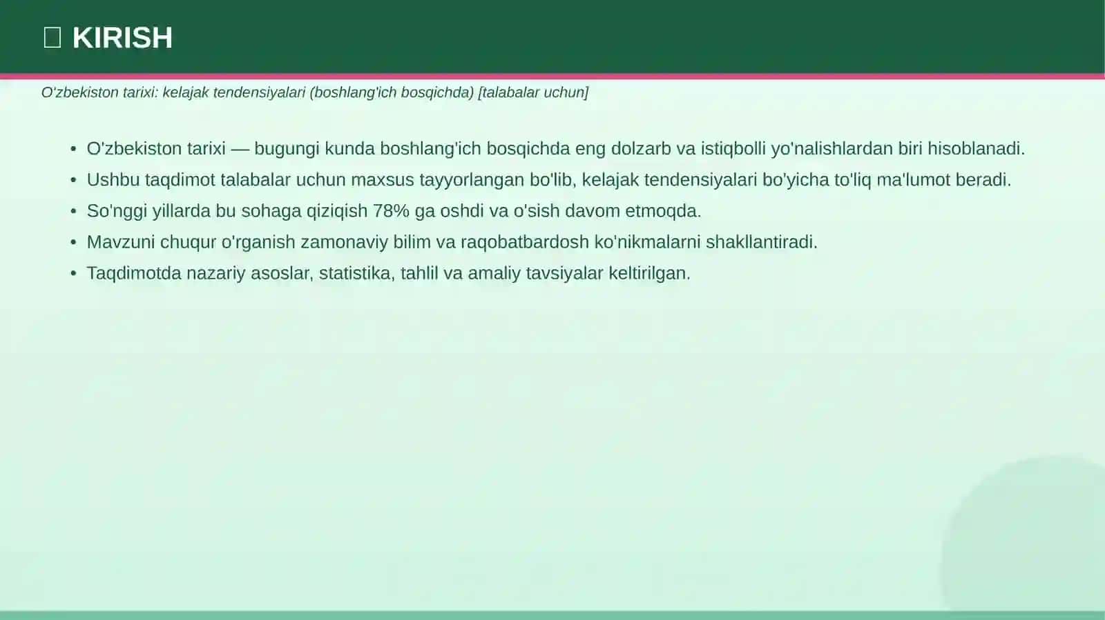 O'ZBEKISTON TARIXI 3
