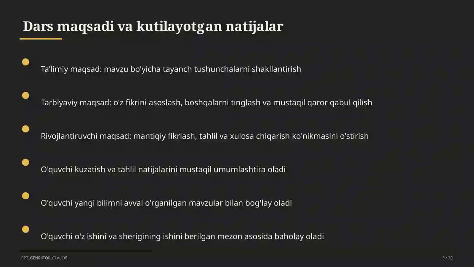 Zamonaviy dars ishlanmasini tuzish 3