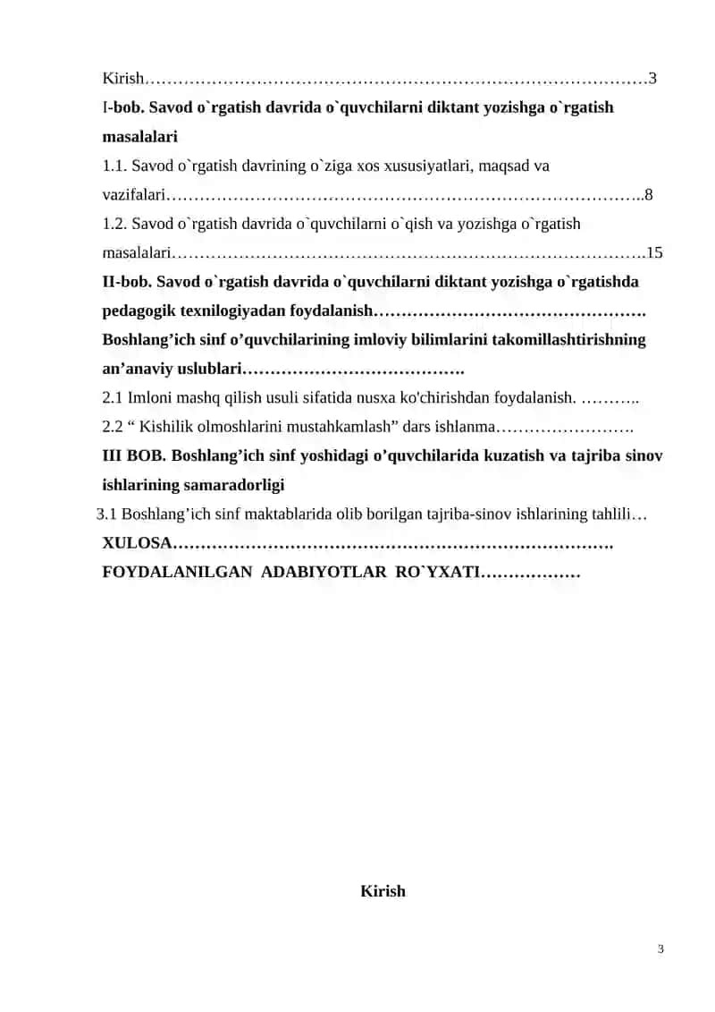 Boshlang`ich sinf o`quvchilarini yozilishi qiyin so`zlarni yozishga o`rgatish 3