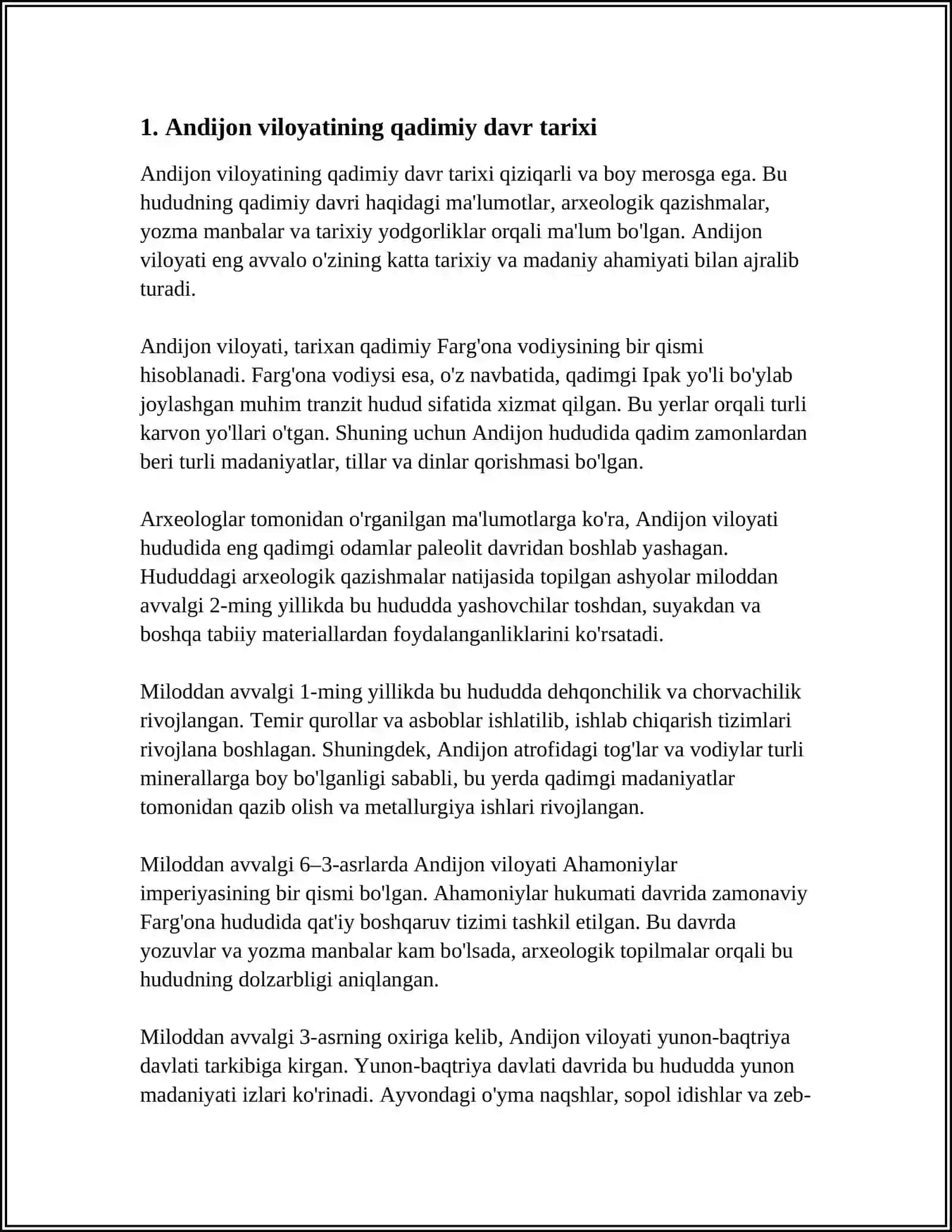 ANDIJON VILOYATINING TARIXI 3