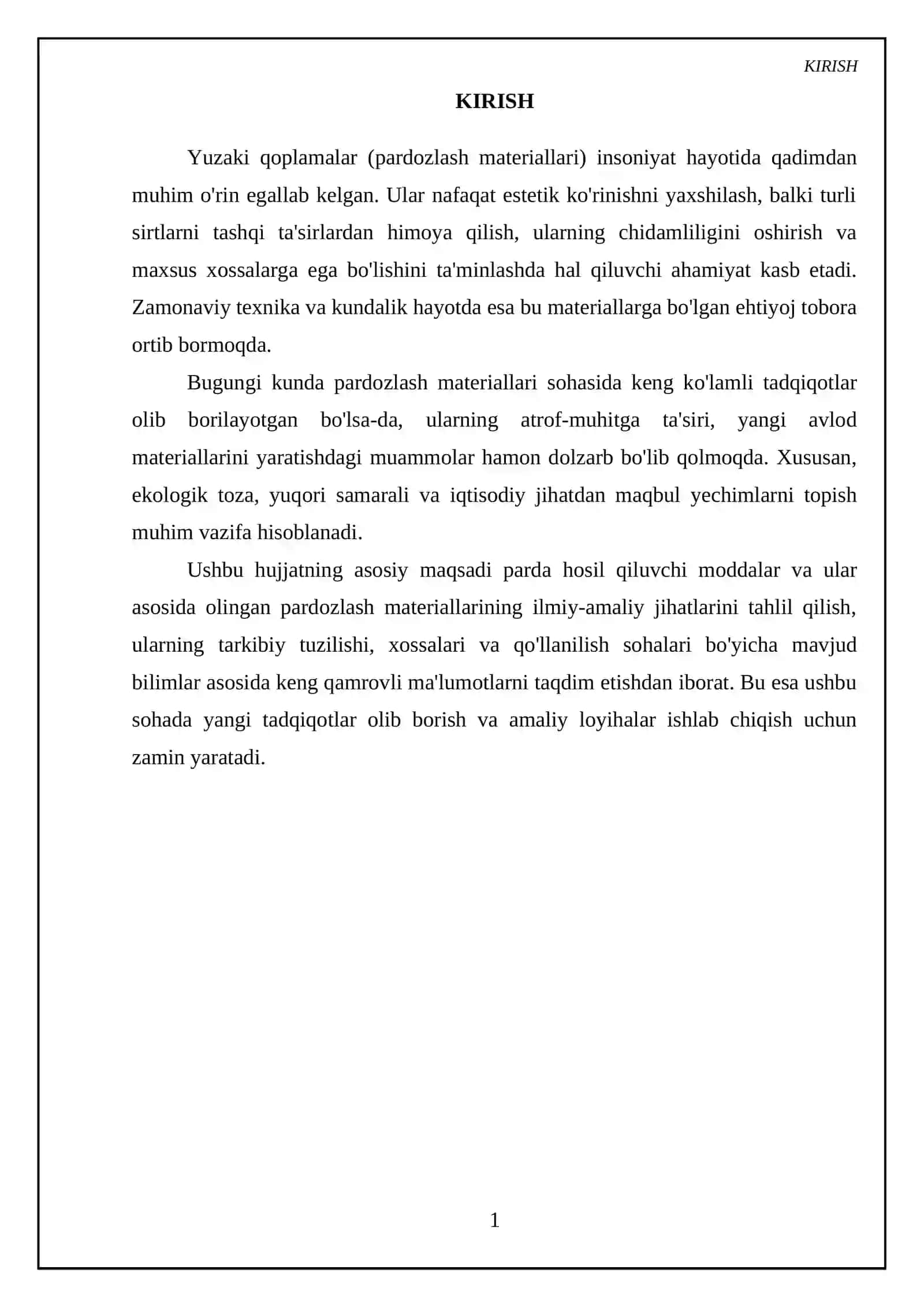 Parda hosil qiluvchi moddalar va ular asosida olingan pardozlash materiallari 3