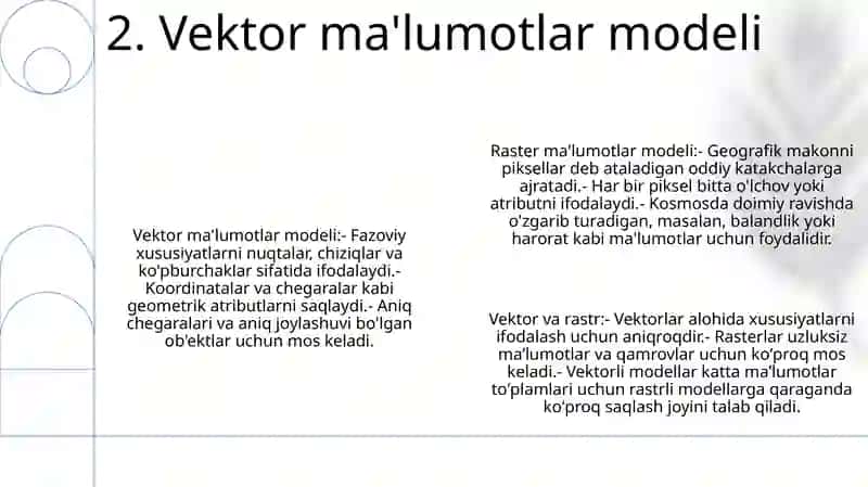 Vektorli Va Ratsrli Modellar 3