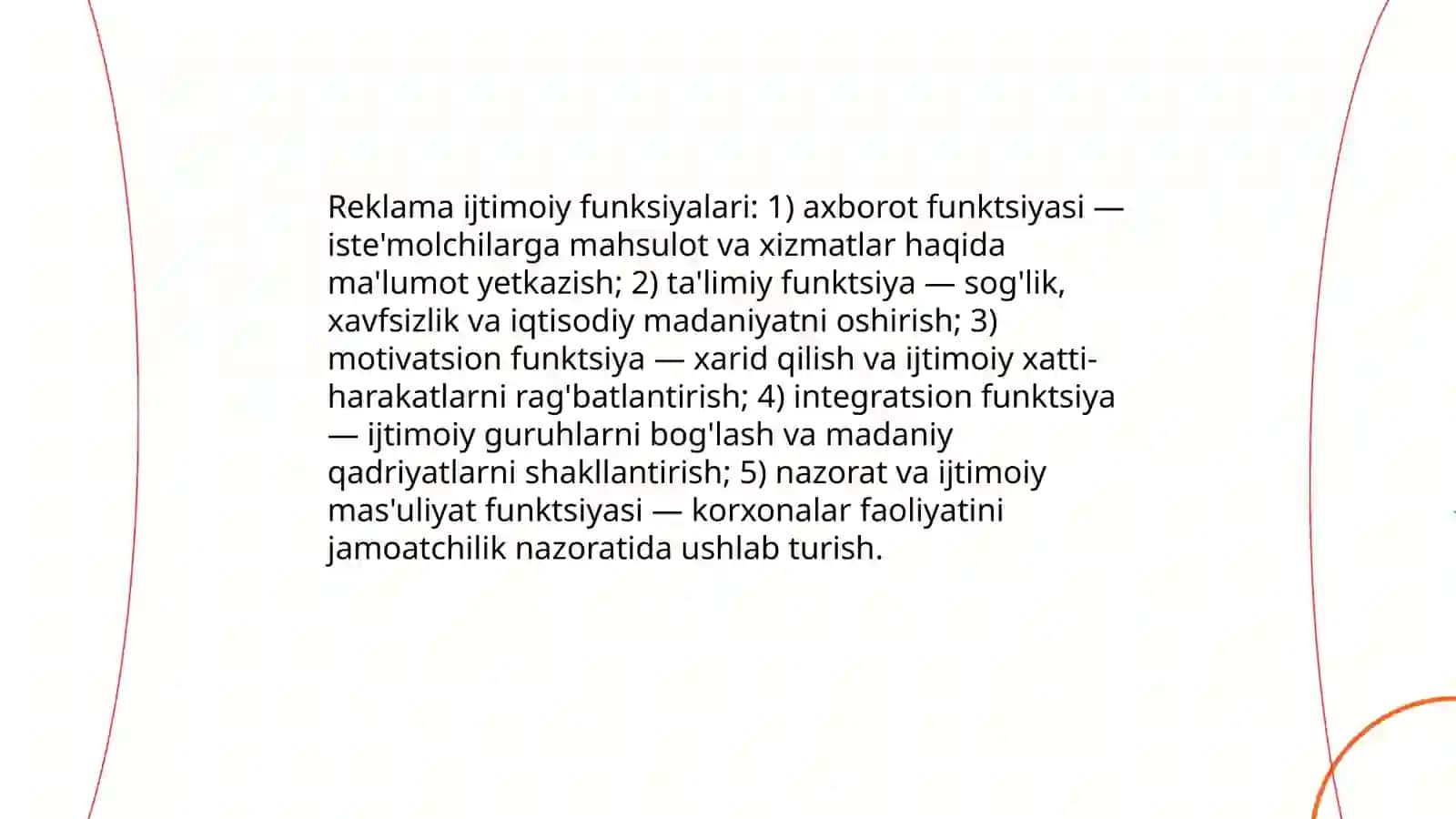 Reklamaning ijtimoiy mazmuni- mohiyati 3
