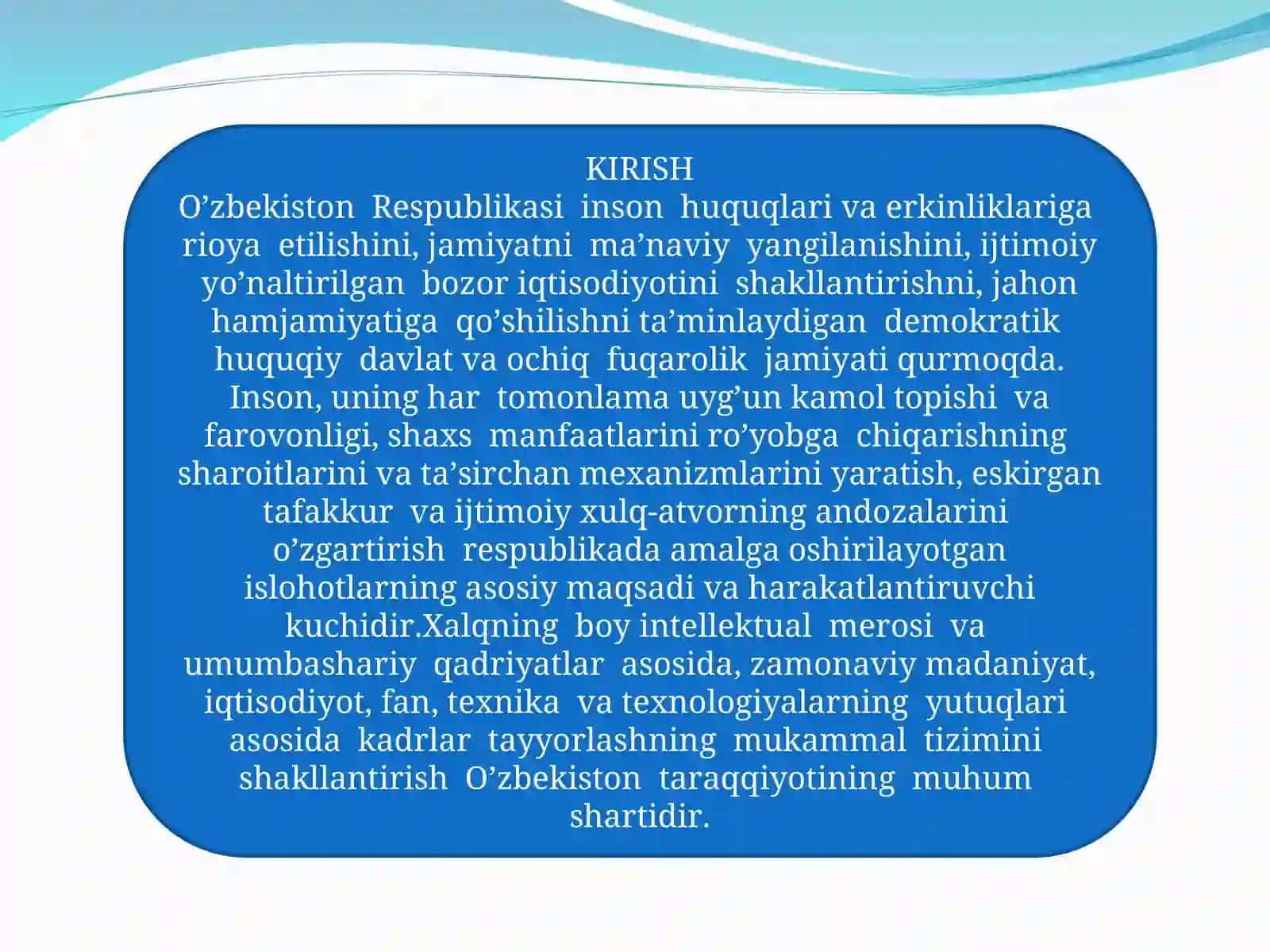Zamonaviy pedagogik texnologiyalardan biologiya darslarida foydalanish 3