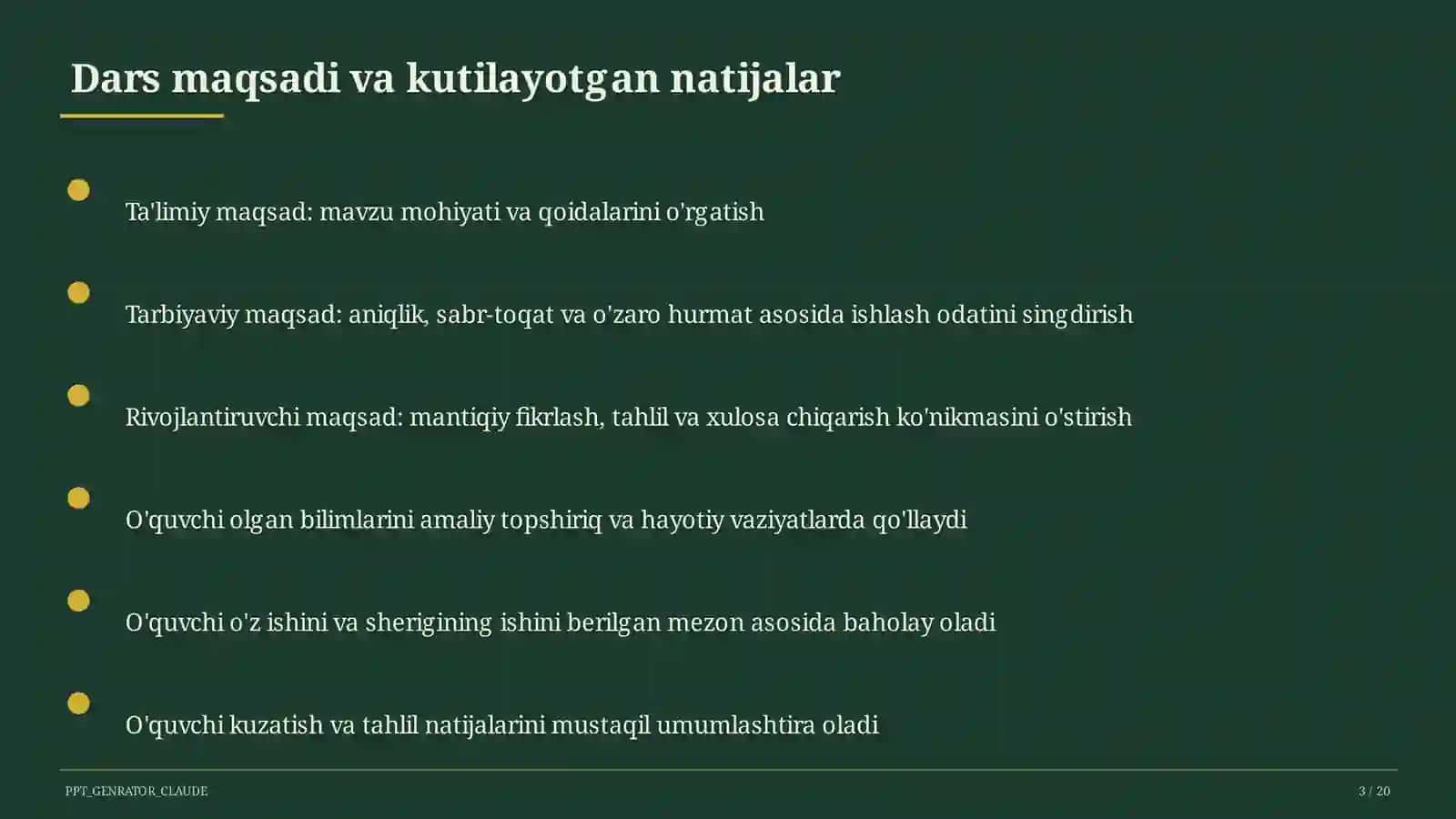 Yulduzli tunlar (11-sinf) 3
