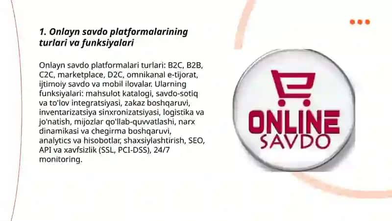 Onlayn savdo va raqamli narxlash texnologiyalari 3
