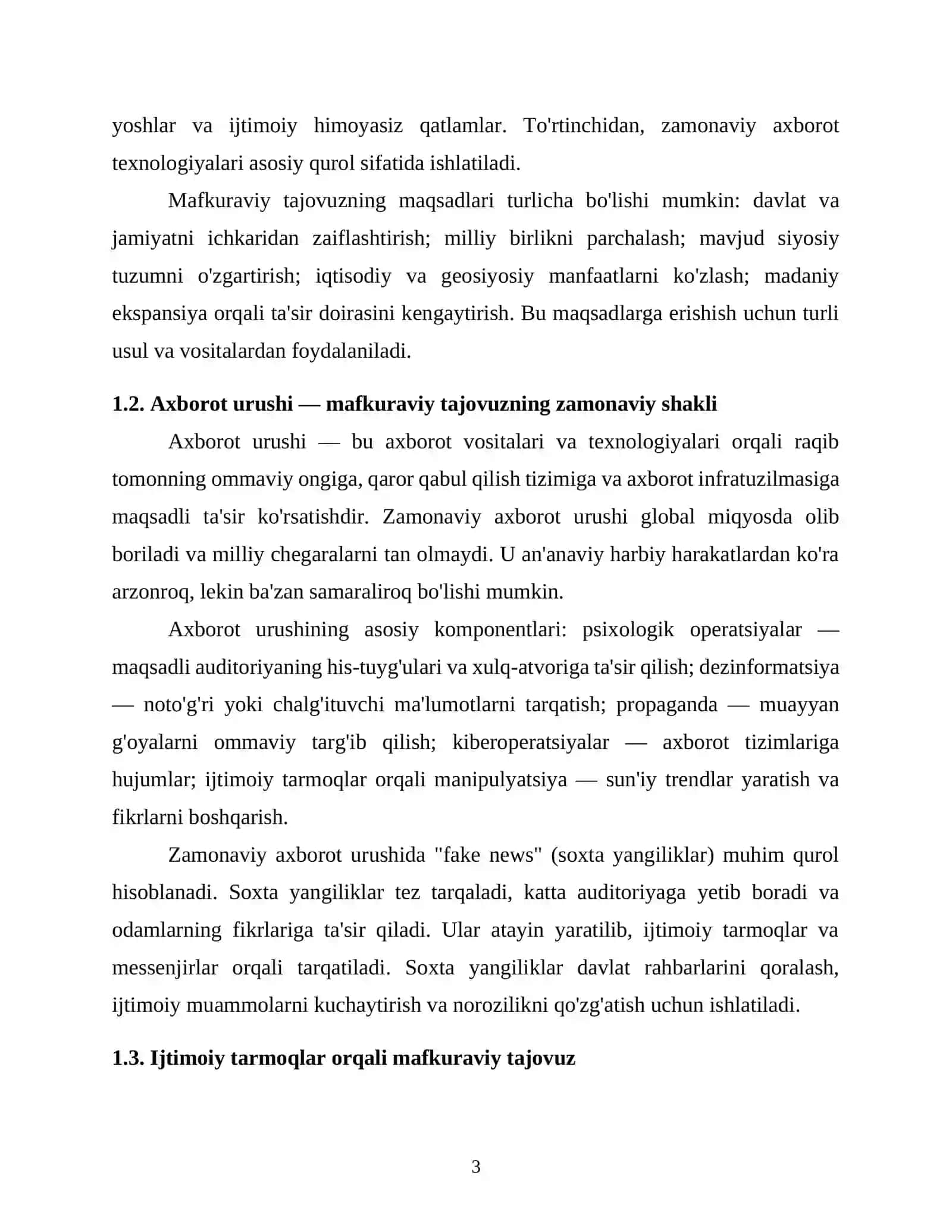 MAFKURAVIY TAJOVUZ VA AXBOROT XAVFSIZLIGI 3