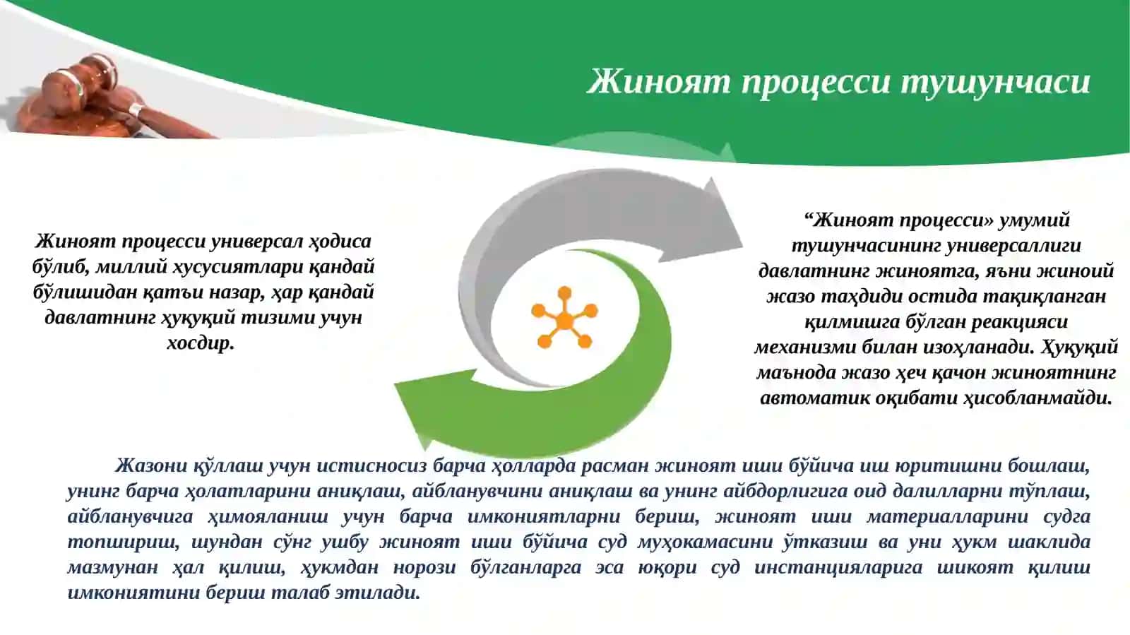 Жиноят процессининг моҳияти ва вазифалари 3