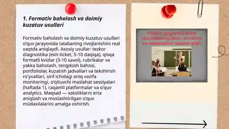 Ta'lim oluvchilarning bilim koʻnikma va malakalarini tashhis qilishning zamonaviy usullari 3