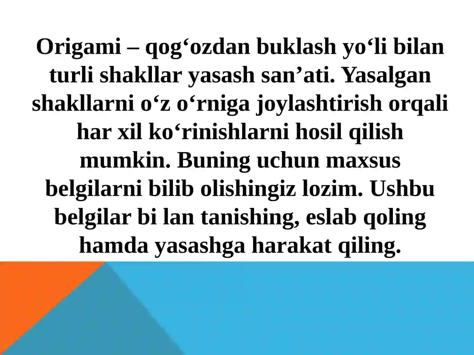 QOG‘OZNIKETMA-KETUSULLARDA BUKLASH.MAKETLAR YASASH 3