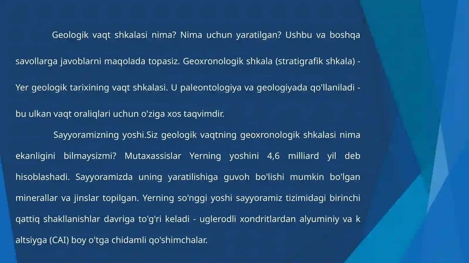 GEOXRONOGIK SHKALA 3